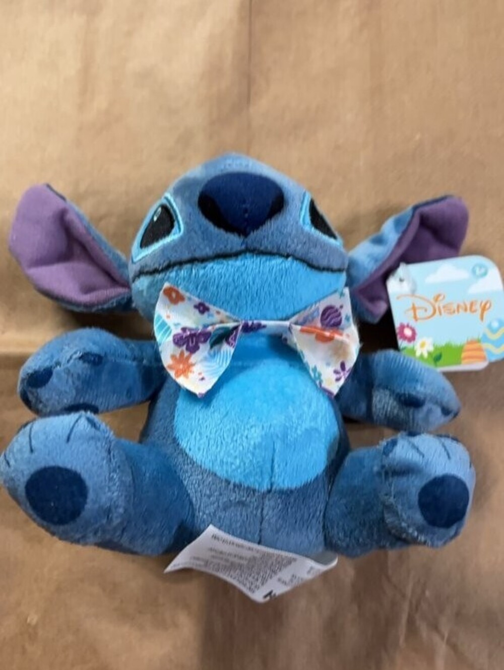 Disney Stitch Plush Toy with Bow Tie New with tags